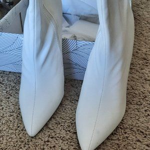 White Thigh Boots